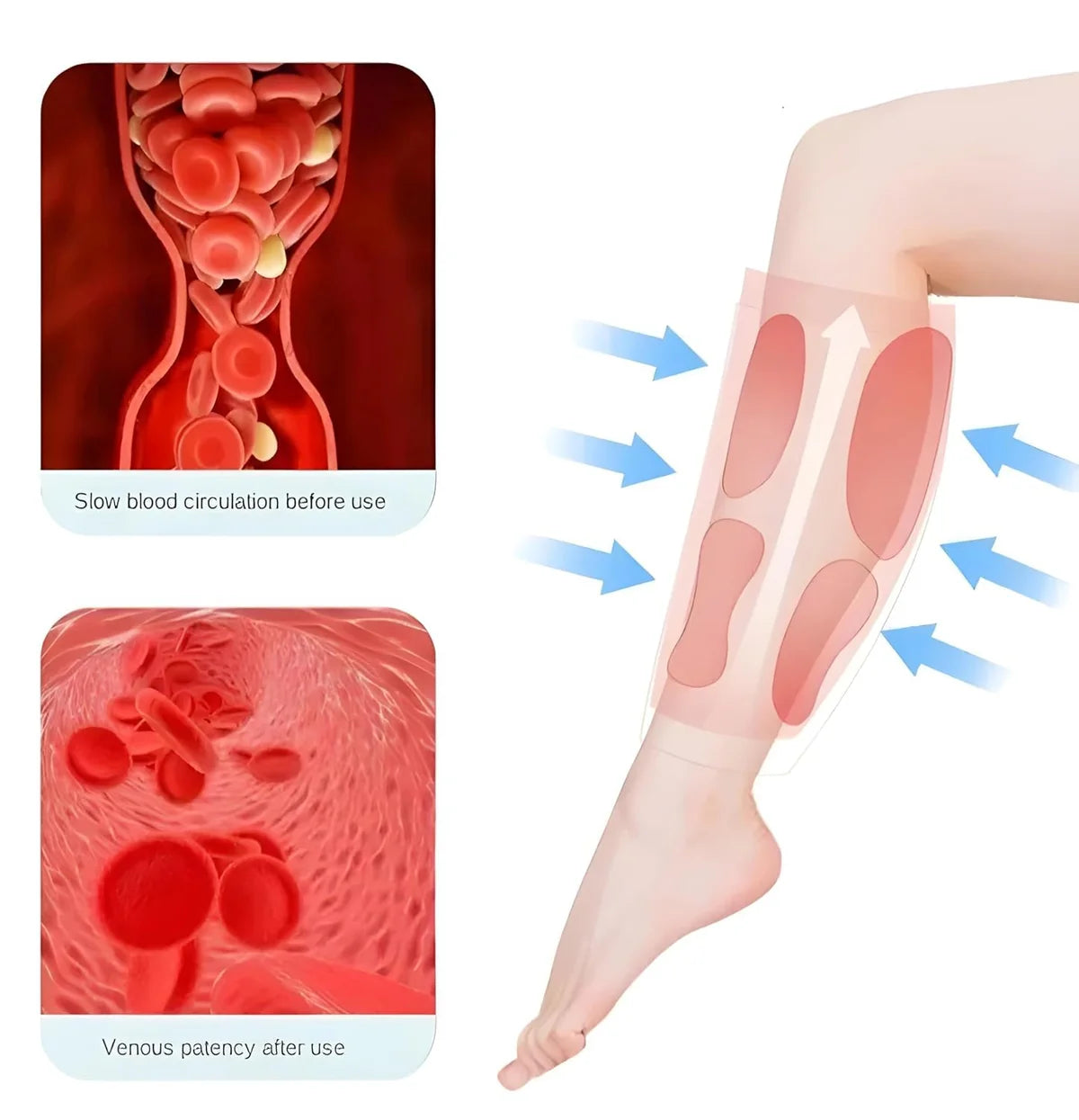 Air Compression Cordless Leg Massager