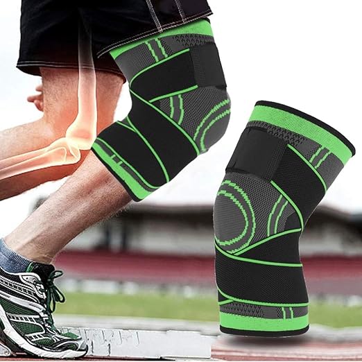 Dual-Strap Adjustable Knee Support Brace