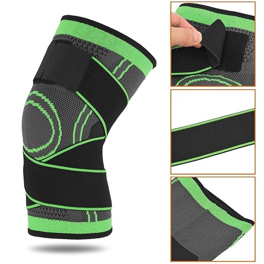 Dual-Strap Adjustable Knee Support Brace
