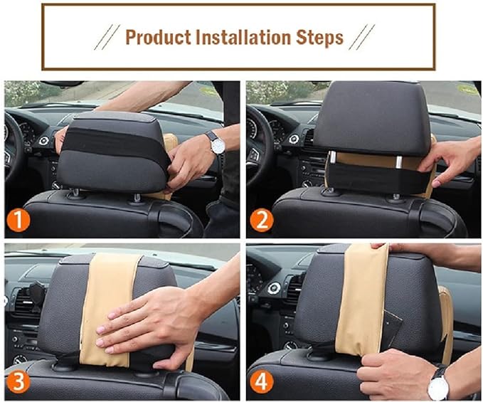Neck Support Car Seat Headrest Pillow