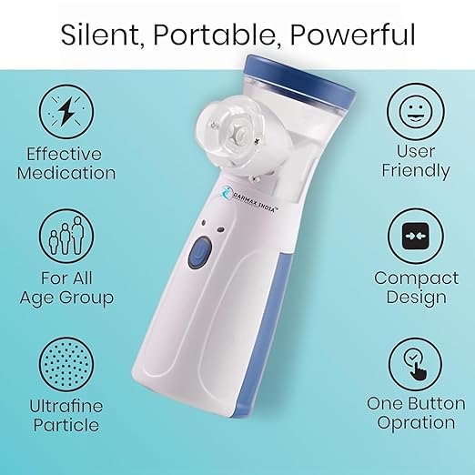 Quiet Portable Compact Mesh Nebulizer