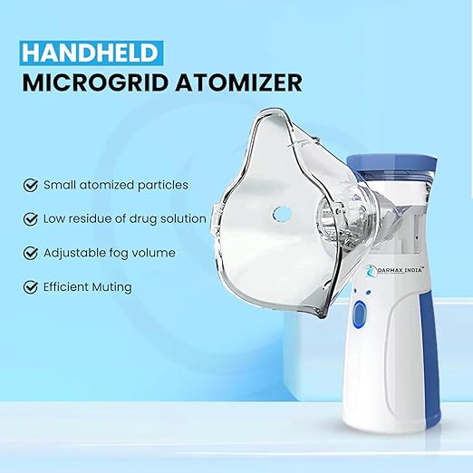 Quiet Portable Compact Mesh Nebulizer