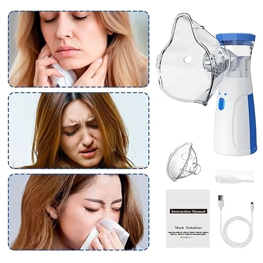 Quiet Portable Compact Mesh Nebulizer