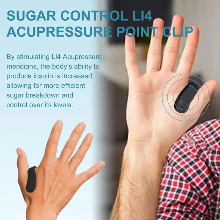 Portable EELHOE LI4 Acupressure Point Clip
