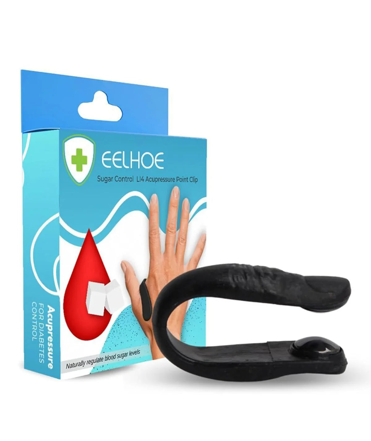 Portable EELHOE LI4 Acupressure Point Clip