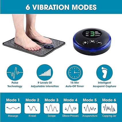 Foldable EMS Foot Massager Mat