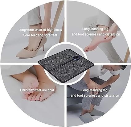 Foldable EMS Foot Massager Mat