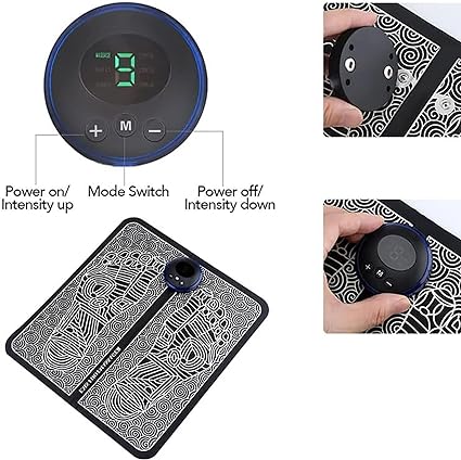 Foldable EMS Foot Massager Mat
