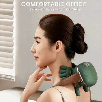 Dual-Palm Kneading Shoulder & Neck Massager